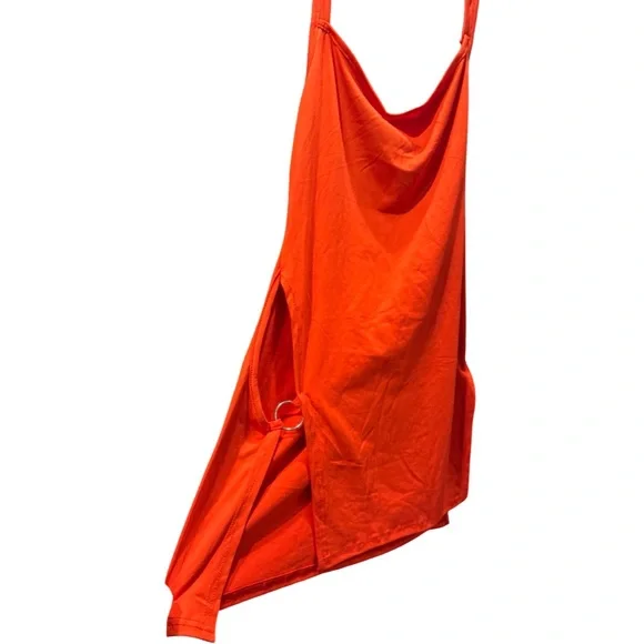 Red Halter Apron - Picture 6 of 9